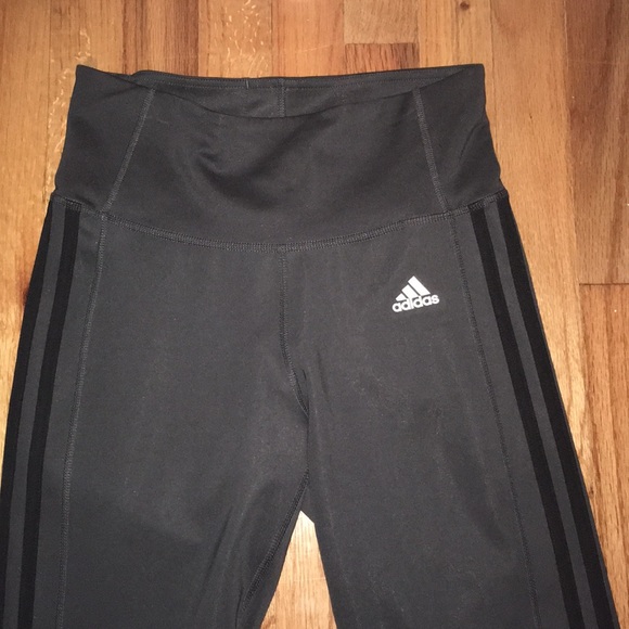Grey Adidas leggings- high waisted full length - Picture 4 of 7